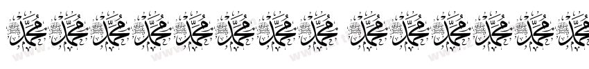 mohammad head字体字体转换